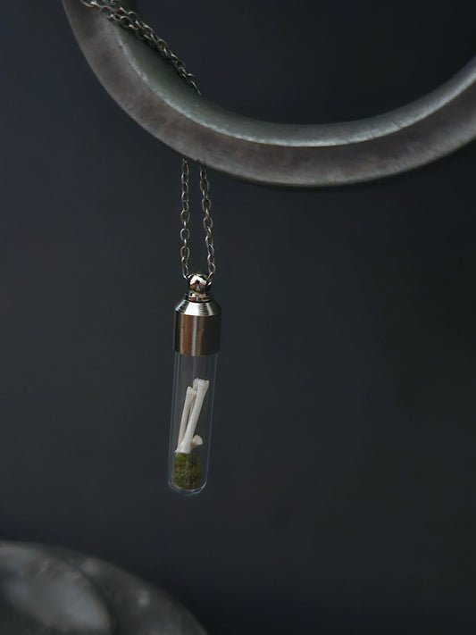 Assorted rat bone vial