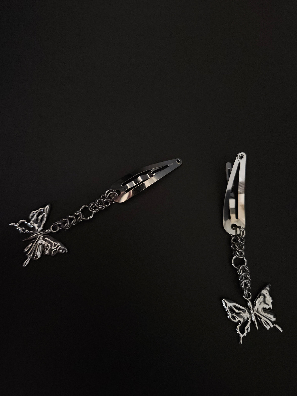Butterfly hairclips