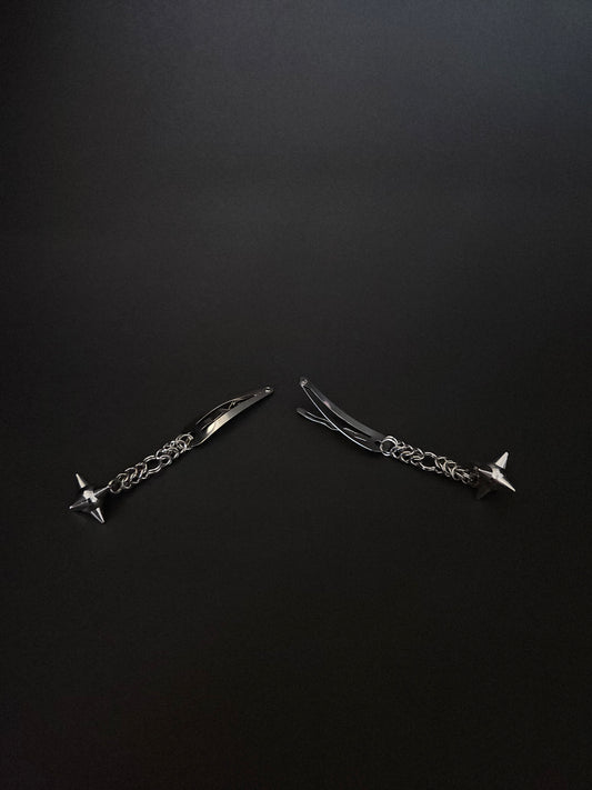 Flail hairclips