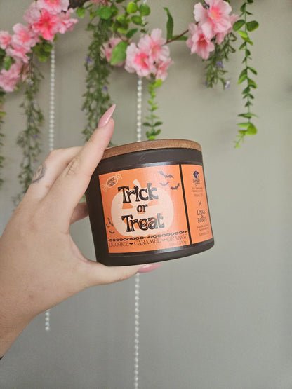 Lavender crow X Links&Bones Trick or Treat surprise inside candle