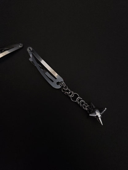 Flail hairclips