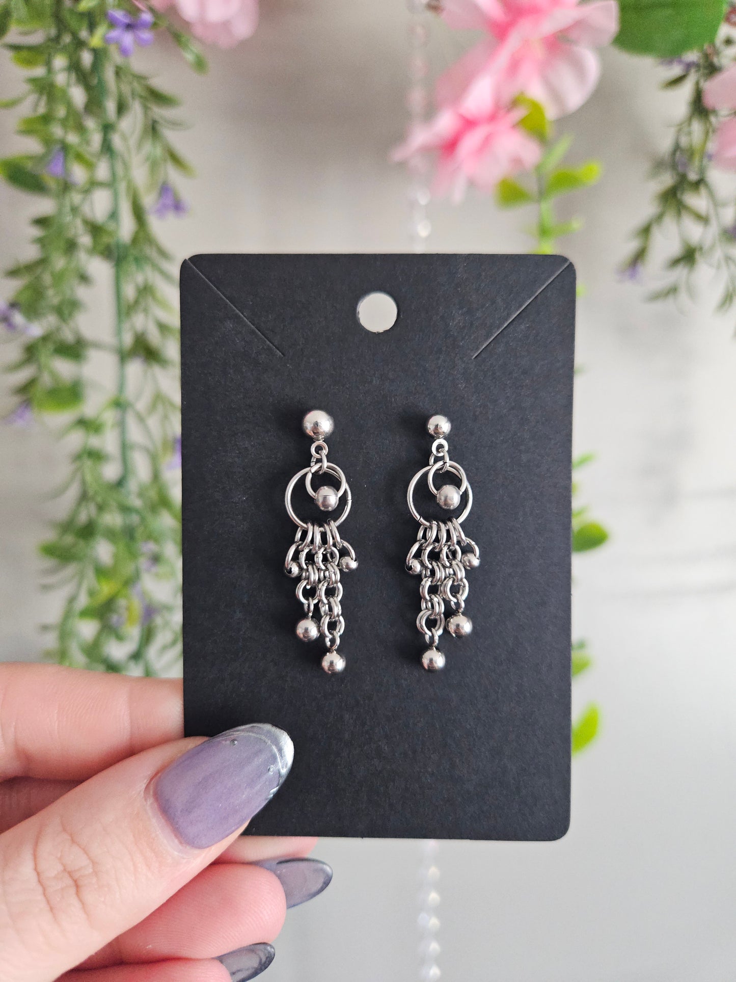 Interstellar earrings