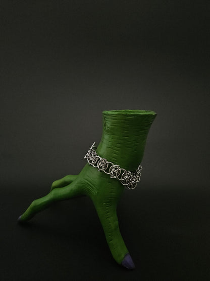 Barbed wire bracelet